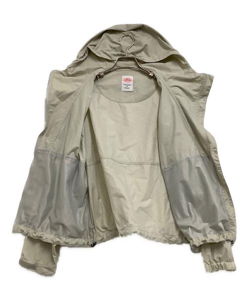 DANTON（ダントン）DANTON (ダントン) フーデッドジャケット　	STUNNER NYLON HOODED SHORT JACKET グレー サイズ:Mの古着・服飾アイテム