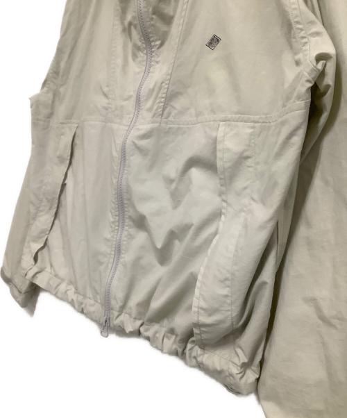 DANTON（ダントン）DANTON (ダントン) フーデッドジャケット　	STUNNER NYLON HOODED SHORT JACKET グレー サイズ:Mの古着・服飾アイテム