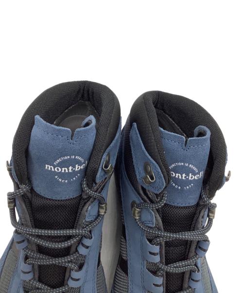 mont-bell（モンベル）mont-bell (モンベル) トレッキングシューズ マウンテンクルーザー600 ブルー×ブラック サイズ:27.5の古着・服飾アイテム