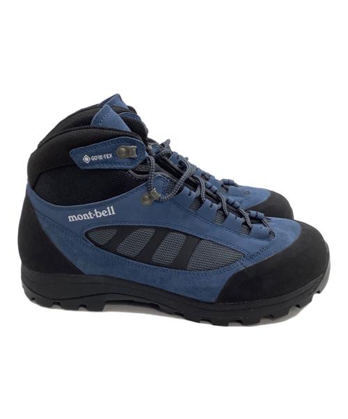 mont-bell（モンベル）mont-bell (モンベル) トレッキングシューズ マウンテンクルーザー600 ブルー×ブラック サイズ:27.5の古着・服飾アイテム