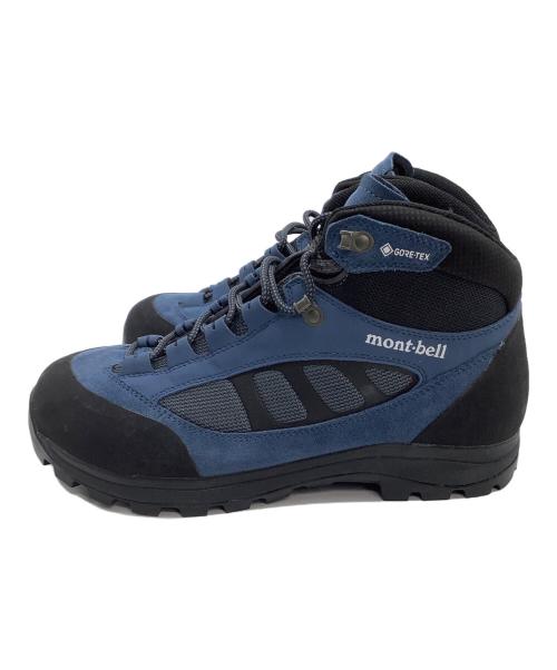 mont-bell（モンベル）mont-bell (モンベル) トレッキングシューズ マウンテンクルーザー600 ブルー×ブラック サイズ:27.5の古着・服飾アイテム