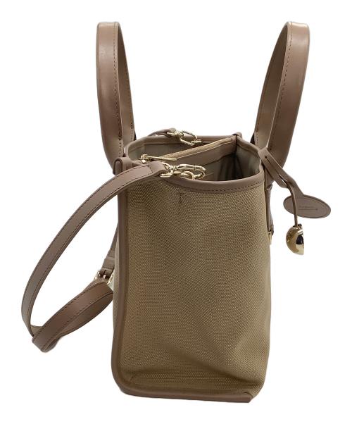 FURLA（フルラ）FURLA (フルラ) 2WAYバッグ DIVIDE IT ベージュの古着・服飾アイテム