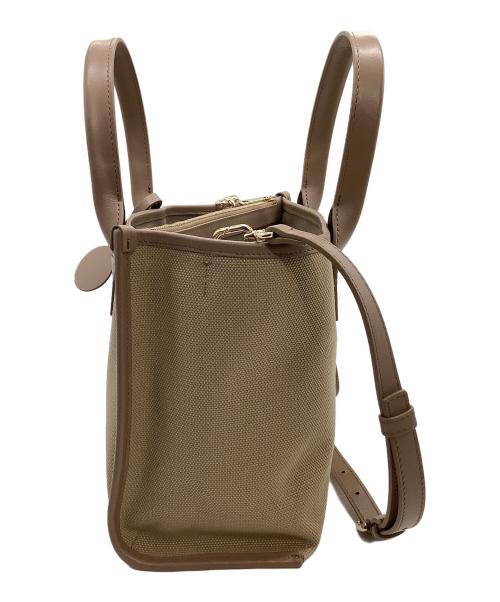 FURLA（フルラ）FURLA (フルラ) 2WAYバッグ DIVIDE IT ベージュの古着・服飾アイテム