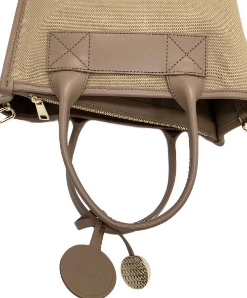 FURLA（フルラ）FURLA (フルラ) 2WAYバッグ DIVIDE IT ベージュの古着・服飾アイテム