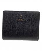 FURLAフルラ）の古着「2つ折り財布 CAMELIA」｜ブラック