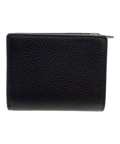 FURLA（フルラ）FURLA (フルラ) 2つ折り財布 CAMELIA ブラックの古着・服飾アイテム