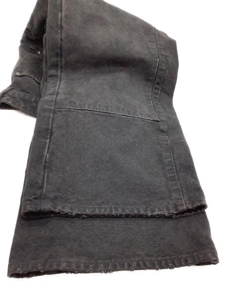 Vuja De（ヴジャデ）Vuja De (ヴジャデ) ダブルニーパンツ ブラック サイズ:Sの古着・服飾アイテム