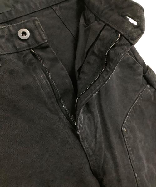 Vuja De（ヴジャデ）Vuja De (ヴジャデ) ダブルニーパンツ ブラック サイズ:Sの古着・服飾アイテム