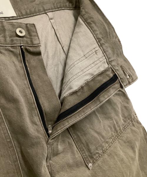 SIMPLY COMPLICATED（シンプリーコンプリケイティド）SIMPLY COMPLICATED (シンプリーコンプリケイティド) デニムパンツ カーキ サイズ:3の古着・服飾アイテム