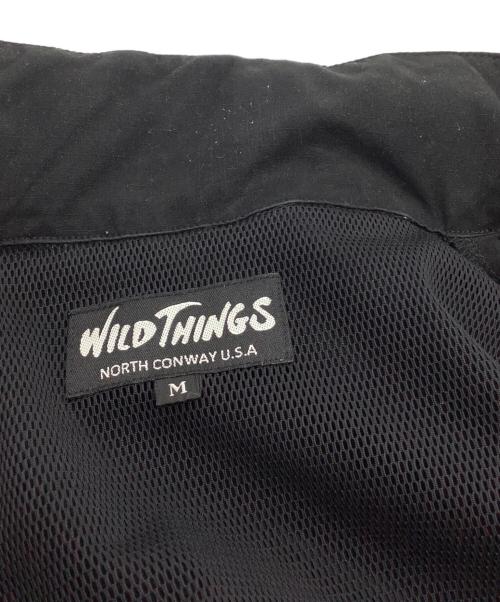 WILD THINGS（ワイルドシングス）WILD THINGS (ワイルドシングス) ナイロンジャケット ブラック サイズ:Mの古着・服飾アイテム