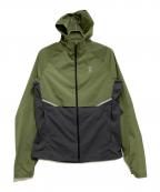 onオン）の古着「ジップジャケット　Core Jacket」｜グリーン×グレー
