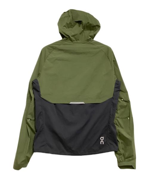 on（オン）on (オン) ジップジャケット　Core Jacket グリーン×グレー サイズ:XS 未使用品の古着・服飾アイテム