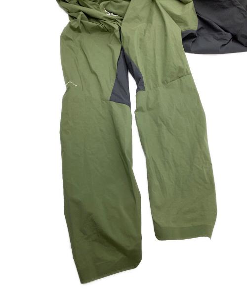 on（オン）on (オン) ジップジャケット　Core Jacket グリーン×グレー サイズ:XS 未使用品の古着・服飾アイテム