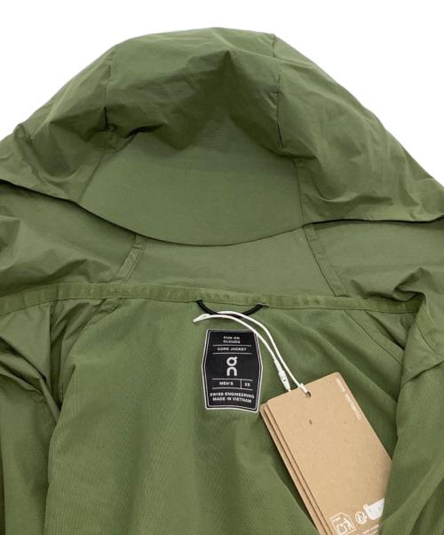 on（オン）on (オン) ジップジャケット　Core Jacket グリーン×グレー サイズ:XS 未使用品の古着・服飾アイテム