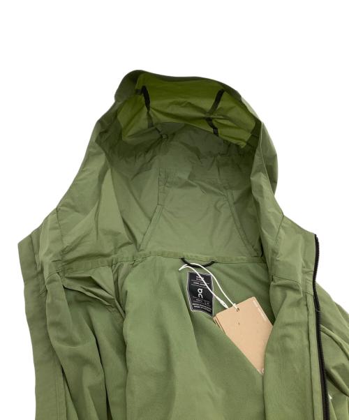 on（オン）on (オン) ジップジャケット　Core Jacket グリーン×グレー サイズ:XS 未使用品の古着・服飾アイテム