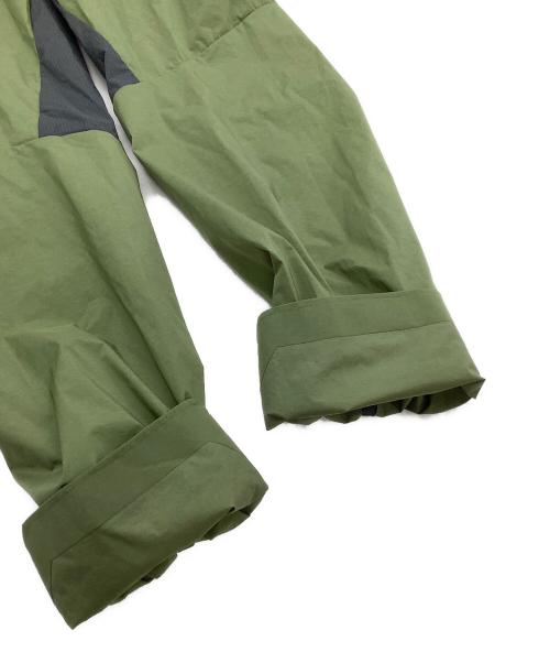 on（オン）on (オン) ジップジャケット　Core Jacket グリーン×グレー サイズ:XS 未使用品の古着・服飾アイテム