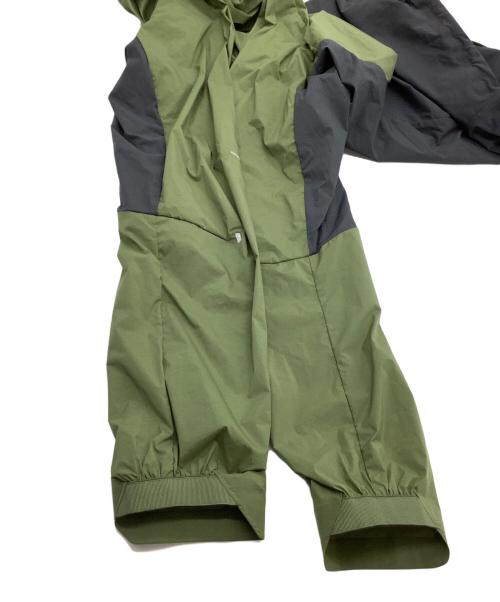 on（オン）on (オン) ジップジャケット　Core Jacket グリーン×グレー サイズ:XS 未使用品の古着・服飾アイテム