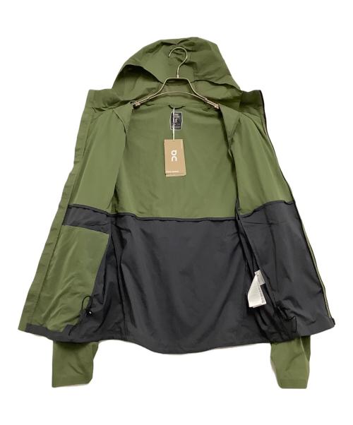 on（オン）on (オン) ジップジャケット　Core Jacket グリーン×グレー サイズ:XS 未使用品の古着・服飾アイテム
