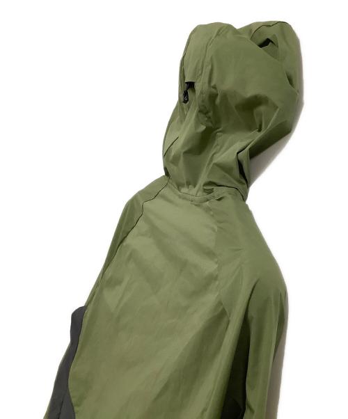 on（オン）on (オン) ジップジャケット　Core Jacket グリーン×グレー サイズ:XS 未使用品の古着・服飾アイテム