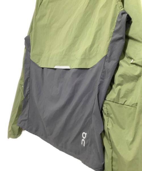 on（オン）on (オン) ジップジャケット　Core Jacket グリーン×グレー サイズ:XS 未使用品の古着・服飾アイテム