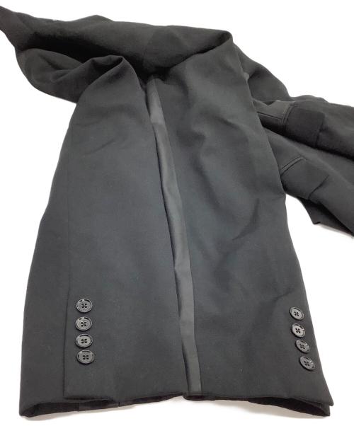 Yohji Yamamoto pour homme（ヨウジヤマモト プールオム）Yohji Yamamoto pour homme (ヨウジヤマモト プールオム) 切替ジャケット　PEACE OF SHIT ブラック サイズ:2の古着・服飾アイテム