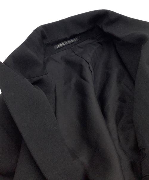 Yohji Yamamoto pour homme（ヨウジヤマモト プールオム）Yohji Yamamoto pour homme (ヨウジヤマモト プールオム) 切替ジャケット　PEACE OF SHIT ブラック サイズ:2の古着・服飾アイテム