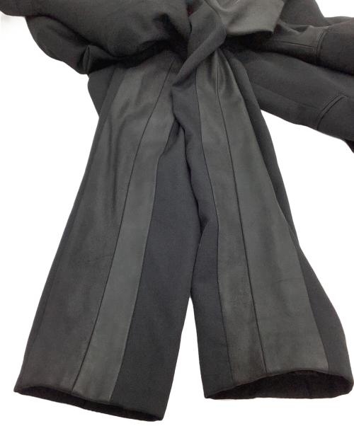 Yohji Yamamoto pour homme（ヨウジヤマモト プールオム）Yohji Yamamoto pour homme (ヨウジヤマモト プールオム) 切替ジャケット　PEACE OF SHIT ブラック サイズ:2の古着・服飾アイテム