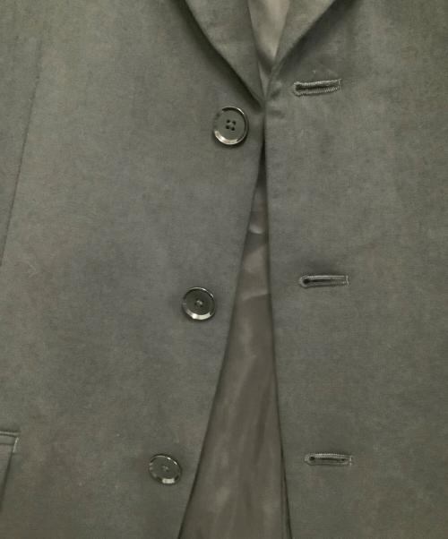 Yohji Yamamoto pour homme（ヨウジヤマモト プールオム）Yohji Yamamoto pour homme (ヨウジヤマモト プールオム) 切替ジャケット　PEACE OF SHIT ブラック サイズ:2の古着・服飾アイテム