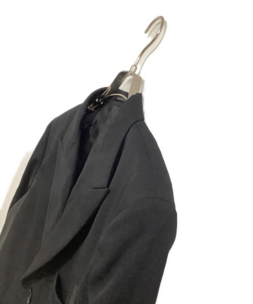 Yohji Yamamoto pour homme（ヨウジヤマモト プールオム）Yohji Yamamoto pour homme (ヨウジヤマモト プールオム) 切替ジャケット　PEACE OF SHIT ブラック サイズ:2の古着・服飾アイテム