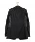 Yohji Yamamoto pour homme (ヨウジヤマモト プールオム) 切替ジャケット　PEACE OF SHIT ブラック サイズ:2：60000円