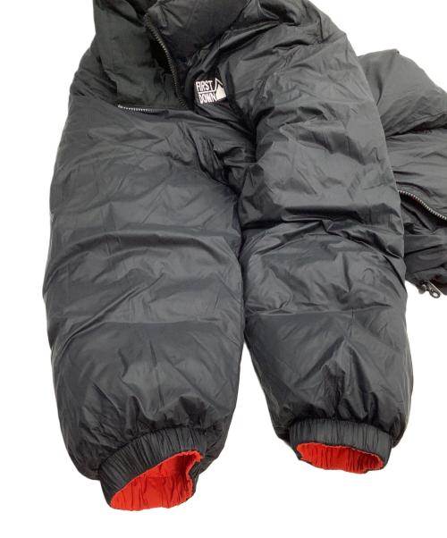 FIRST DOWN（ファーストダウン）FIRST DOWN (ファーストダウン) リバーシブルダウンジャケット レッド×ブラック サイズ:Mの古着・服飾アイテム