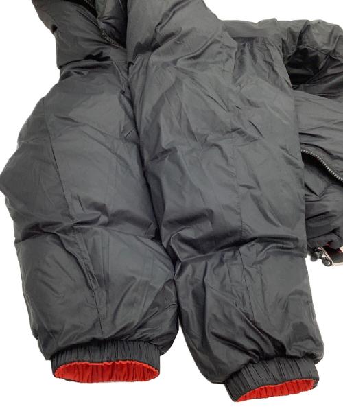 FIRST DOWN（ファーストダウン）FIRST DOWN (ファーストダウン) リバーシブルダウンジャケット レッド×ブラック サイズ:Mの古着・服飾アイテム