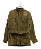 Barbourバブアー）の古着「ジャケット  International Rexton Jacket スティーブマックイーンモデル」｜カーキ