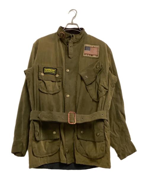 Barbour（バブアー）Barbour (バブアー) ジャケット  International Rexton Jacket スティーブマックイーンモデル カーキ サイズ:36の古着・服飾アイテム