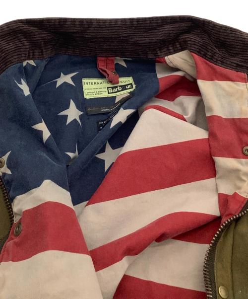 Barbour（バブアー）Barbour (バブアー) ジャケット  International Rexton Jacket スティーブマックイーンモデル カーキ サイズ:36の古着・服飾アイテム