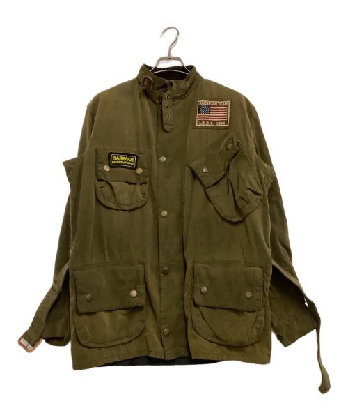 Barbour（バブアー）Barbour (バブアー) ジャケット  International Rexton Jacket スティーブマックイーンモデル カーキ サイズ:36の古着・服飾アイテム