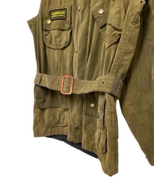 Barbour（バブアー）Barbour (バブアー) ジャケット  International Rexton Jacket スティーブマックイーンモデル カーキ サイズ:36の古着・服飾アイテム