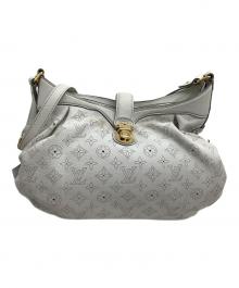 LOUIS VUITTON（ルイ ヴィトン）の古着「ショルダーバッグ　モノグラム　マヒナ」｜ホワイト