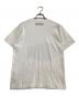 TRADING MUSEUM COMME des GARCONS (トレーディングミュージアムコムデギャルソン) 半袖Tシャツ ホワイト×カーキ サイズ:L：7000円