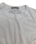 中古・古着 TRADING MUSEUM COMME des GARCONS (トレーディングミュージアムコムデギャルソン) 半袖Tシャツ ホワイト×カーキ サイズ:L：7000円