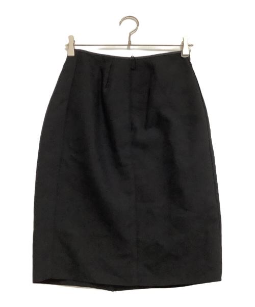 CELINE（セリーヌ）CELINE (セリーヌ) ラップスカート ブラック サイズ:36の古着・服飾アイテム
