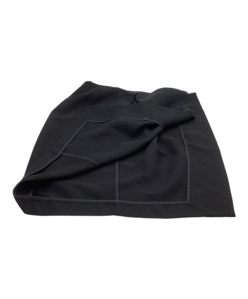 CELINE（セリーヌ）CELINE (セリーヌ) ラップスカート ブラック サイズ:36の古着・服飾アイテム