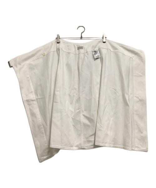 MONCLER（モンクレール）MONCLER (モンクレール) ラップスカート ホワイト サイズ:40の古着・服飾アイテム