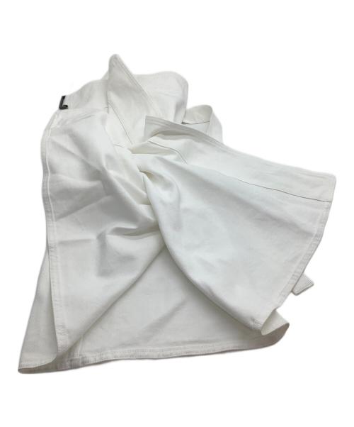 MONCLER（モンクレール）MONCLER (モンクレール) ラップスカート ホワイト サイズ:40の古着・服飾アイテム