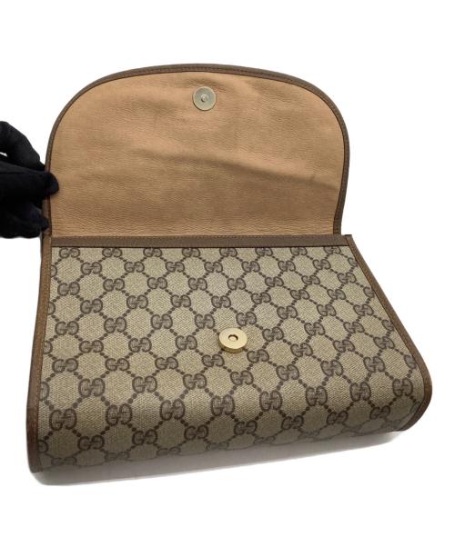 GUCCI（グッチ）GUCCI (グッチ) クラッチバッグ　OLD GUCCI ブラウンの古着・服飾アイテム