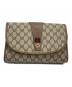 GUCCI（グッチ）の古着「クラッチバッグ　OLD GUCCI」｜ブラウン
