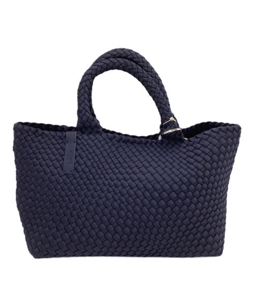 NOLLEY'S（ノーリーズ）NOLLEY'S (ノーリーズ) メッシュトートバッグ　編み込み ネイビー 未使用品の古着・服飾アイテム