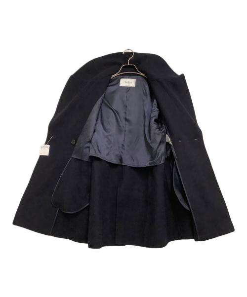 NOLLEY'S（ノーリーズ）NOLLEY'S (ノーリーズ) SP140リバーコート起毛メルトン仕上げ ネイビー サイズ:38 未使用品の古着・服飾アイテム