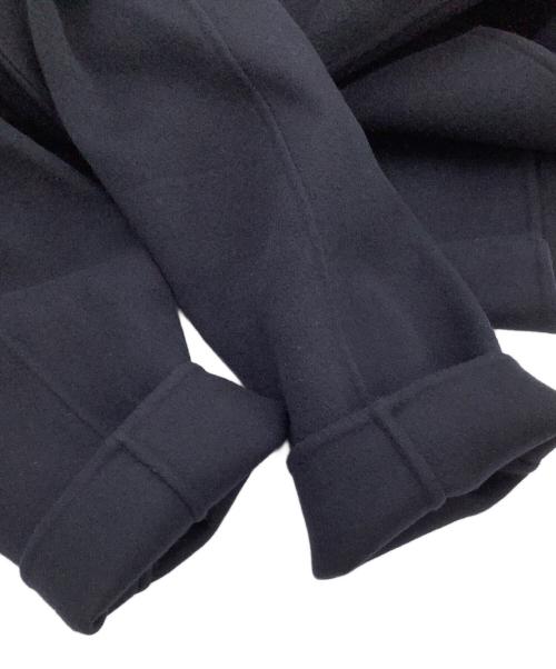NOLLEY'S（ノーリーズ）NOLLEY'S (ノーリーズ) SP140リバーコート起毛メルトン仕上げ ネイビー サイズ:38 未使用品の古着・服飾アイテム