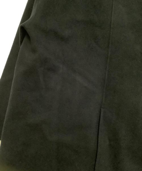 NOLLEY'S（ノーリーズ）NOLLEY'S (ノーリーズ) SP140リバーコート起毛メルトン仕上げ ネイビー サイズ:38 未使用品の古着・服飾アイテム
